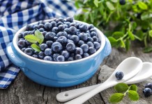 Yaban mersinli kurabiyeler