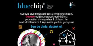 Yonca Evcimik sokak hayvanları için #bluechiphomeclub’ta!